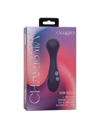 CALEXOTICS CHARISMA TEMPTATION MASAJEADOR 12 FUNCIONES MORADO