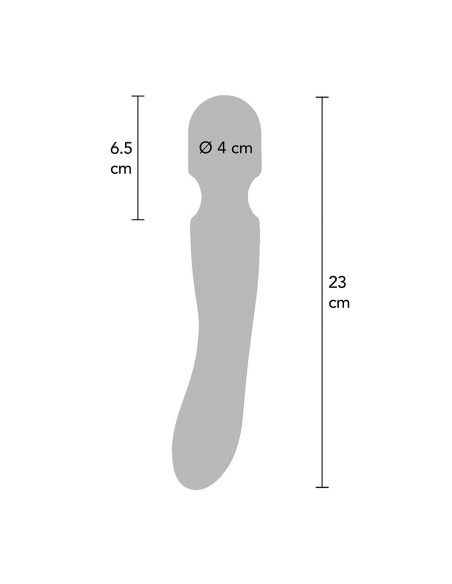 TOYJOY LUZ ZENITH MASAJEADOR WAND MORADO TOYJOY LUZ ZENITH MASAJEADOR WAND MORADO