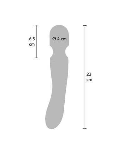 TOYJOY LUZ ZENITH MASAJEADOR WAND NEGRO