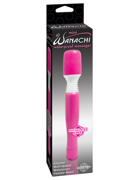 WANACHI MINI MASAJEADOR NEGRO WANACHI MINI MASAJEADOR NEGRO