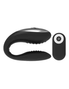 BRILLY GLAM WE LOVE VIBRADOR PARA PAREJAS CONTROL REMOTO NEGRO 2