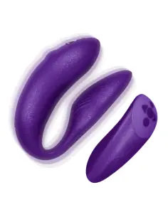 WE VIBE CHORUS VIBRADOR PAREJAS CON CONTROL SQUEEZE LILA