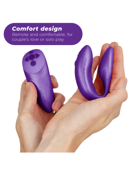 WE VIBE CHORUS VIBRADOR PAREJAS CON CONTROL SQUEEZE LILA WE VIBE CHORUS VIBRADOR PAREJAS CON CONTROL SQUEEZE LILA