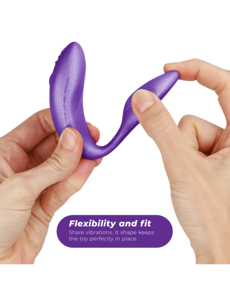 WE VIBE CHORUS VIBRADOR PAREJAS CON CONTROL SQUEEZE LILA WE VIBE CHORUS VIBRADOR PAREJAS CON CONTROL SQUEEZE LILA