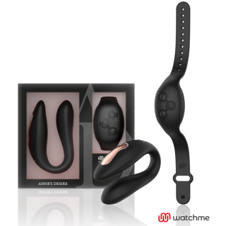 ANNE S DESIRE DUAL PLEASURE TECNOLOGIA WATCHME NEGRO
