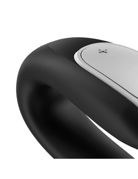 SATISFYER DOUBLE FUN PARTNER VIBRADOR NEGRO SATISFYER DOUBLE FUN PARTNER VIBRADOR NEGRO