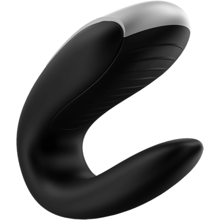 SATISFYER DOUBLE FUN PARTNER VIBRADOR NEGRO