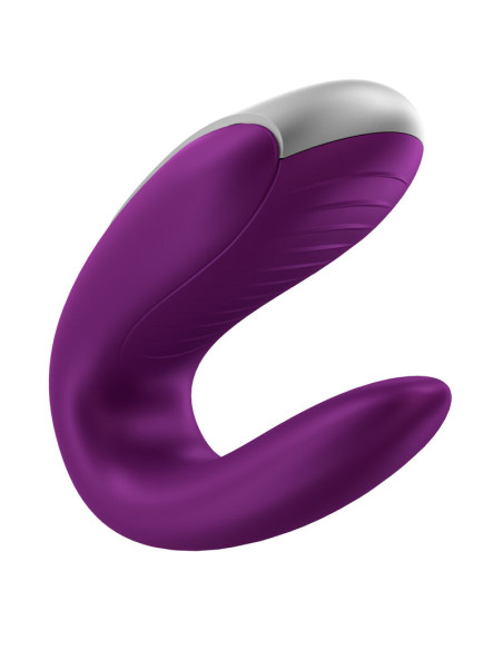 SATISFYER DOUBLE FUN PARTNER VIBRADOR LILA SATISFYER DOUBLE FUN PARTNER VIBRADOR LILA