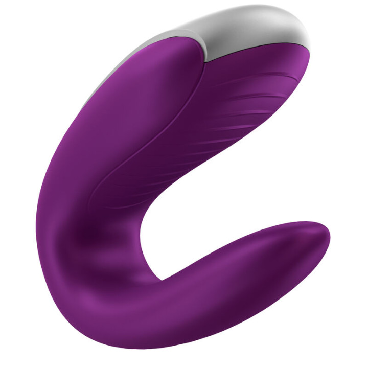 SATISFYER DOUBLE FUN PARTNER VIBRADOR LILA