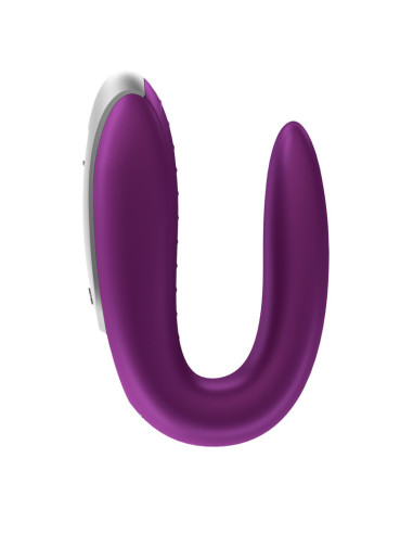 SATISFYER DOUBLE FUN PARTNER VIBRADOR LILA