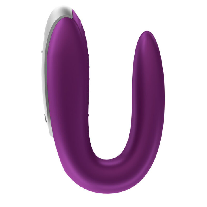 SATISFYER DOUBLE FUN PARTNER VIBRADOR LILA