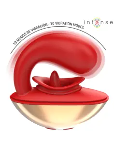 INTENSE MARIAH VIBRADOR ESTIMULADOR EN FORMA DE U 10 VIBRACIONES ROJO 2