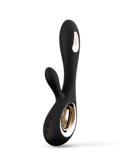 LELO SORAYA WAVE VIBRADOR RABBIT NEGRO