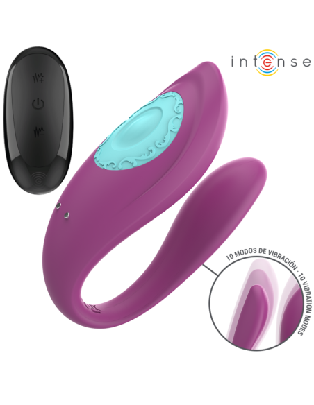 INTENSE ANNIE ESTIMULADOR VIBRADOR FORMA DE U MORADO CONTROL REMOTO INTENSE ANNIE ESTIMULADOR VIBRADOR FORMA DE U MORADO CONTROL REMOTO