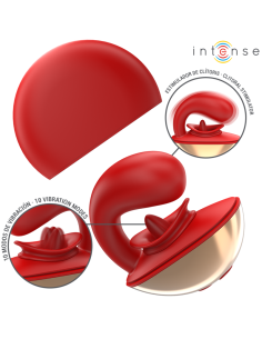 INTENSE MARIAH VIBRADOR ESTIMULADOR EN FORMA DE U 10 VIBRACIONES ROJO 2