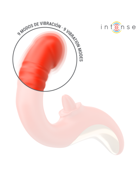 INTENSE PAULINA VIBRADOR ESTIMULADOR EN FORMA DE U ROJO INTENSE PAULINA VIBRADOR ESTIMULADOR EN FORMA DE U ROJO