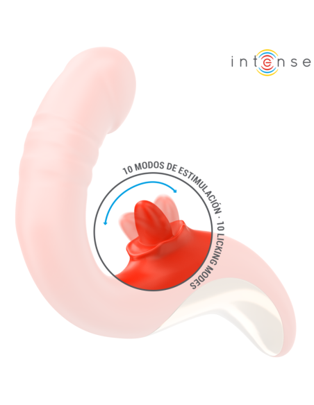 INTENSE PAULINA VIBRADOR ESTIMULADOR EN FORMA DE U ROJO INTENSE PAULINA VIBRADOR ESTIMULADOR EN FORMA DE U ROJO