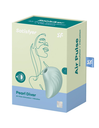 SATISFYER PEARL DIVER ESTIMULADOR Y VIBRADOR VIOLETA
