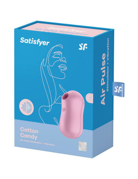SATISFYER COTTON CANDY ESTIMULADOR Y VIBRADOR LILA SATISFYER COTTON CANDY ESTIMULADOR Y VIBRADOR LILA