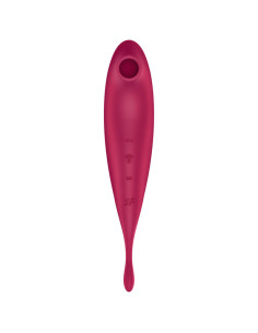 SATISFYER TWIRLING PRO ESTIMULADOR Y VIBRADOR APP VERDE 2