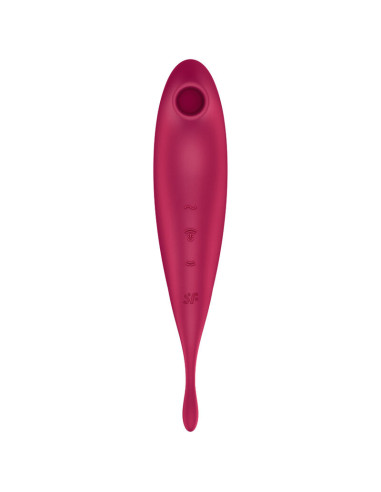 SATISFYER TWIRLING PRO ESTIMULADOR Y VIBRADOR APP VERDE