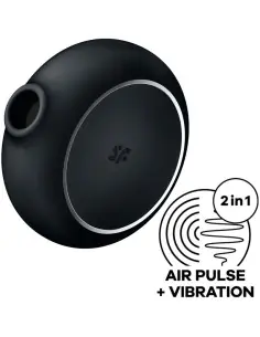 SATISFYER PRO TO GO 3 ESTIMULADOR Y VIBRADOR DOBLE NEGRO