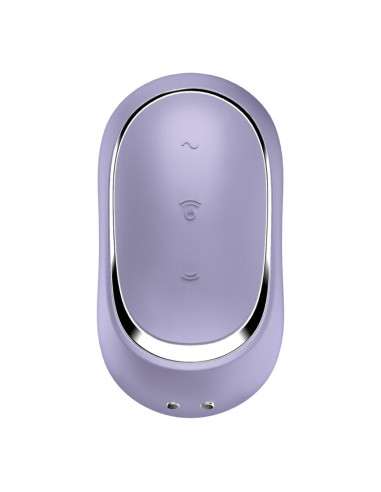 SATISFYER PRO TO GO 2 ESTIMULADOR Y VIBRADOR DOBLE BEIGE