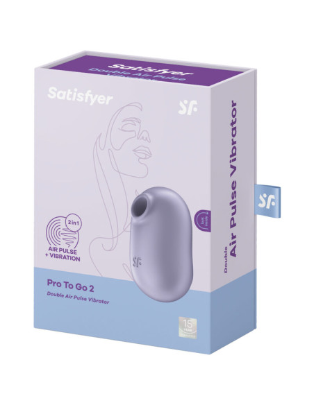 SATISFYER PRO TO GO 2 ESTIMULADOR Y VIBRADOR DOBLE BEIGE SATISFYER PRO TO GO 2 ESTIMULADOR Y VIBRADOR DOBLE BEIGE