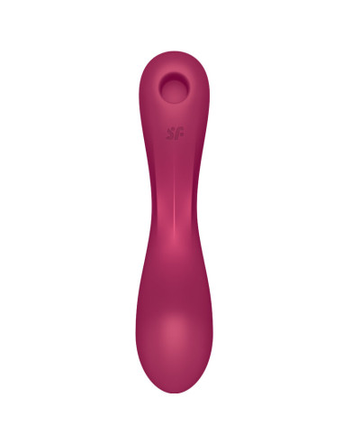 SATISFYER CURVE TRINITY 1 AIR PULSE VIBRATION GRIS