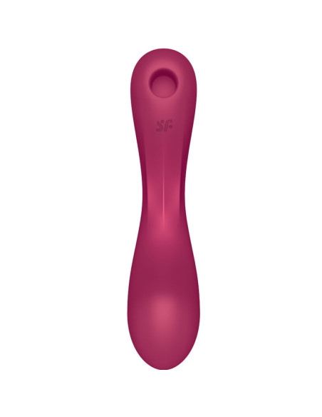 SATISFYER CURVE TRINITY 1 AIR PULSE VIBRATION GRIS SATISFYER CURVE TRINITY 1 AIR PULSE VIBRATION GRIS
