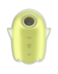 SATISFYER GLOWING GHOST AIR PULSE VIBRADOR AMARILLO 2