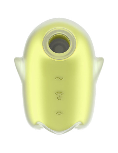SATISFYER GLOWING GHOST AIR PULSE VIBRADOR AMARILLO