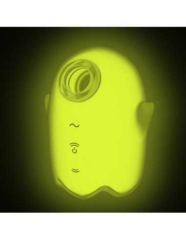 SATISFYER GLOWING GHOST AIR PULSE VIBRADOR AMARILLO