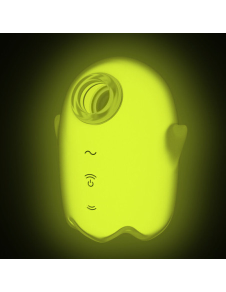 SATISFYER GLOWING GHOST AIR PULSE VIBRADOR AMARILLO SATISFYER GLOWING GHOST AIR PULSE VIBRADOR AMARILLO