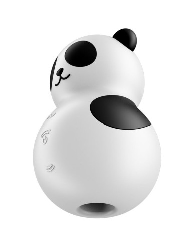 SATISFYER POCKET PANDA ESTIMULADOR VIBRADOR BLANCO Y NEGRO