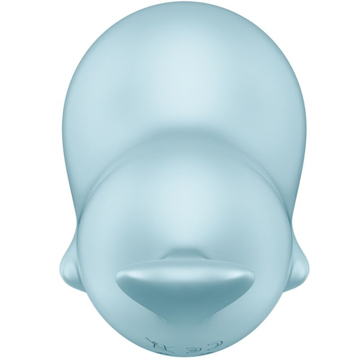 SATISFYER SASSY SEAL ESTIMULADOR VIBRADOR AZUL