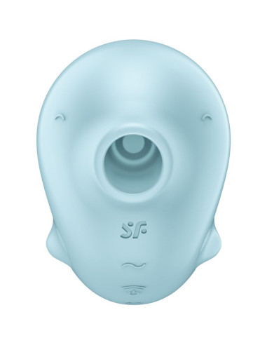 SATISFYER SASSY SEAL ESTIMULADOR VIBRADOR AZUL