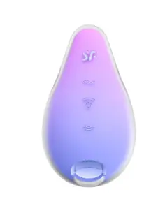 SATISFYER MERMAID VIBES ESTIMULADOR VIBRADOR VIOLETA Y ROSA 2