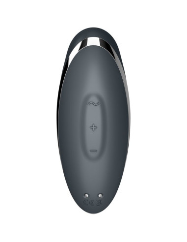 SATISFYER TAP CLIMAX 2 VIBRADOR ESTIMULADOR GRIS