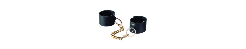 Masks and handcuffs